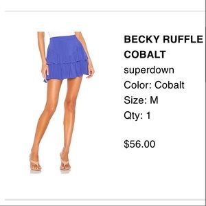 Superdown Ruffle Skirt